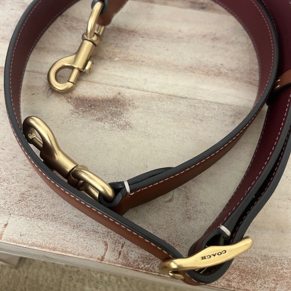 Coach Rogue 25 Brass/Papaya NWT - Picture 10 of 11